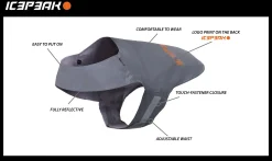 Icepeak Pet Brightly visibilityvest
