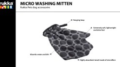 Micro washing mitten